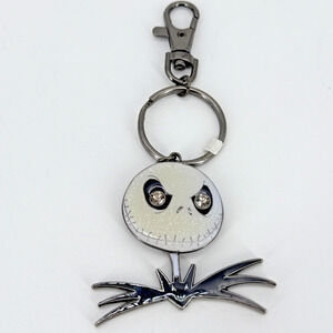 Disney Jack Skellington Bat Bow Tie Keychain The Nightmare Before Christmas